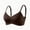 Coffee, variant on Wirefree Seamless Bras for Women Side Support Sag Lift Full Coverage Everyday Bralette