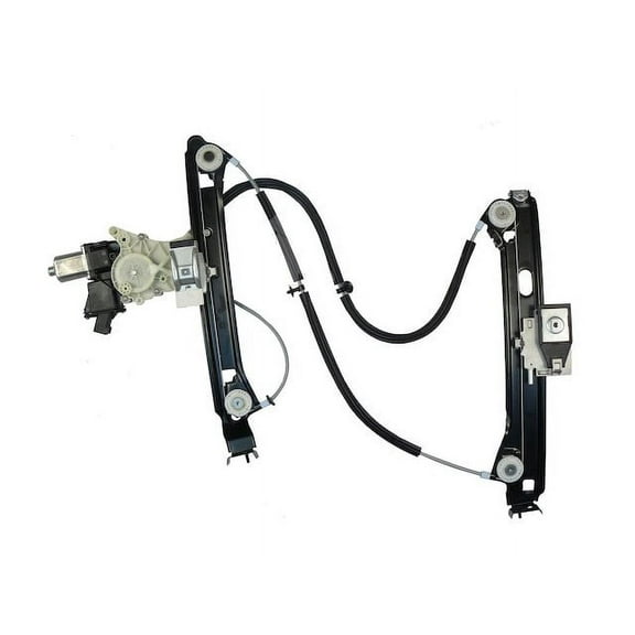 Front Left Driver Side Window Regulator with Motor - Compatible with 2012 - 2015 Chevy Camaro 2013 2014