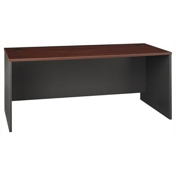 Bowery Hill 72" Desk Shell in Hansen Cherry