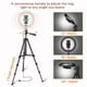 thumbnail image 4 of Selfie LED "con soporte para trípode con soporte para teléfono negro Sunnimix Anillo de luz de 11 pulgadas con soporte, 4 of 8