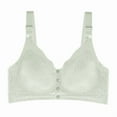 thumbnail image 3 of Hvyesh Front Closure Bras for Women Plus Size Wireless Bralette Comfort Convenient Seamless Supportive Bralettes, 3 of 3