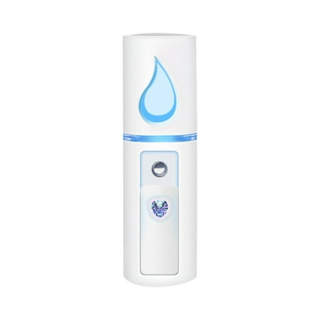 

Beauty Clearance Under $15 Usb Rechargeable Nano Facial Mist Portable Facial Mist For Daily Skin Care 30Ml Beauty Meter White