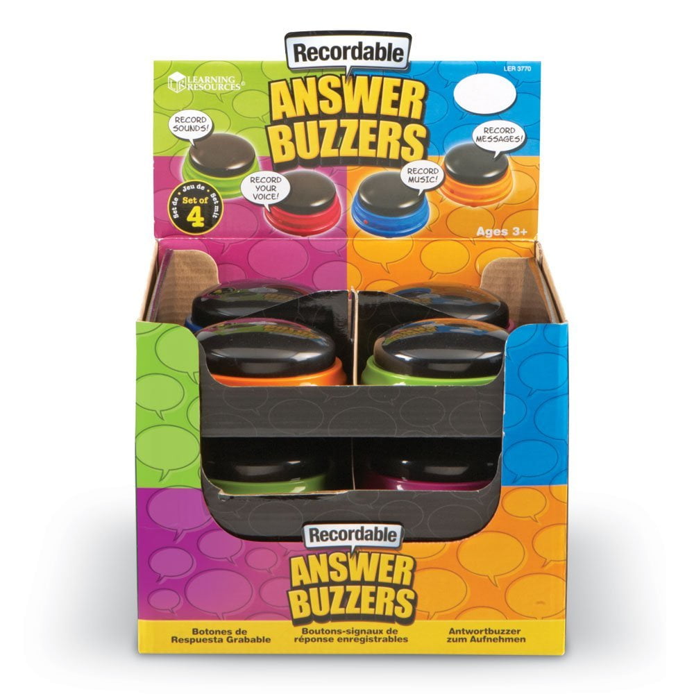 LEARNING RESOURCES ANSWER BUZZERS POP SET OF 12 