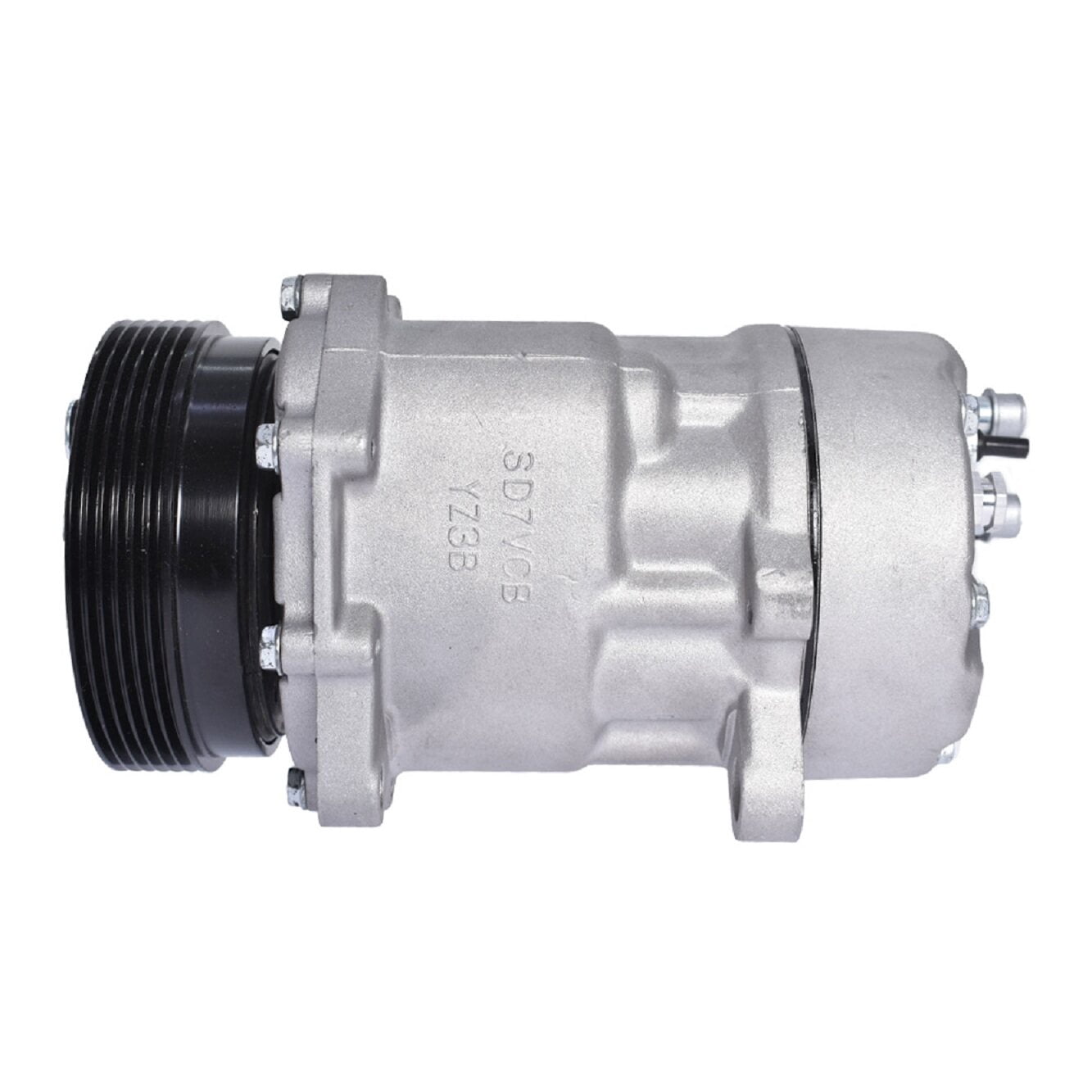 AC Compressor Replaces 1.8L 1.9L 2.0L 2.8L 3.2L CO1233JC Replacement for Volkswagen Beetle Golf Jetta 2001-2006 with Clutch