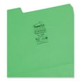 thumbnail image 6 of Smead 11985 SuperTab Colored File Folders, 1/3 Cut, Letter, Green, 100/Box, 6 of 8