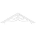 thumbnail image 2 of Ekena Millwork 36"W x 10 1/2"H x 1"P (7/12) Pitch Finley Architectural Grade PVC Gable Pediment, 2 of 5