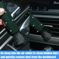thumbnail image 4 of Car Detailing Brush, Detail Brush Cleaning Tool for Air Vent Dashboard Engine, Rhinestones Plastic Handle Automotive Interior Leather Exterior Wheel Dust Cleaner, Car Accessories (Red), 4 of 6