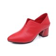 thumbnail image 5 of Pointed Cowhide High Heels, 5 of 5