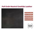 thumbnail image 2 of ELW Import Tooling Full Grain Veg Tan 100% Cowhide Leather 5/6 oz 2mm BLACK, 2 of 7