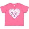 thumbnail image 3 of Inktastic Grandpa's Sweetie Pie with Pink Hearts Boys or Girls Baby T-Shirt, 3 of 5