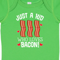 thumbnail image 4 of Inktastic Just a Kid Who Loves Bacon Boys or Girls Baby Bodysuit, 4 of 5