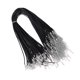 thumbnail image 1 of GOOHOCHY 100pcs 1.5mm Correa de collar de cadena de cera DIY Colgante Cuerda Accesorios de joyería Colgantes (Negro), 1 of 7