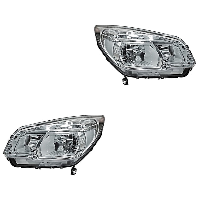 Par de Faros S10 2016 Chevrolet TYC .
