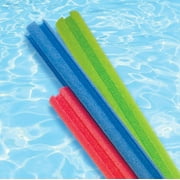 LinkEms- 4 Pack Connecting Interlocking Swimming Pool Noodles- Colors will vary