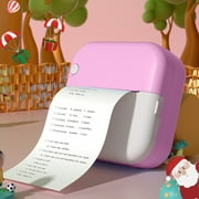 COFEST Computer & Office,Portable Mini Thermal Inkless Printers Wireless Bluetooth HD Printers Available For Android And IOS,Can Print Question Bank,Photos,Labels,Documents,Etc.,Pink,A