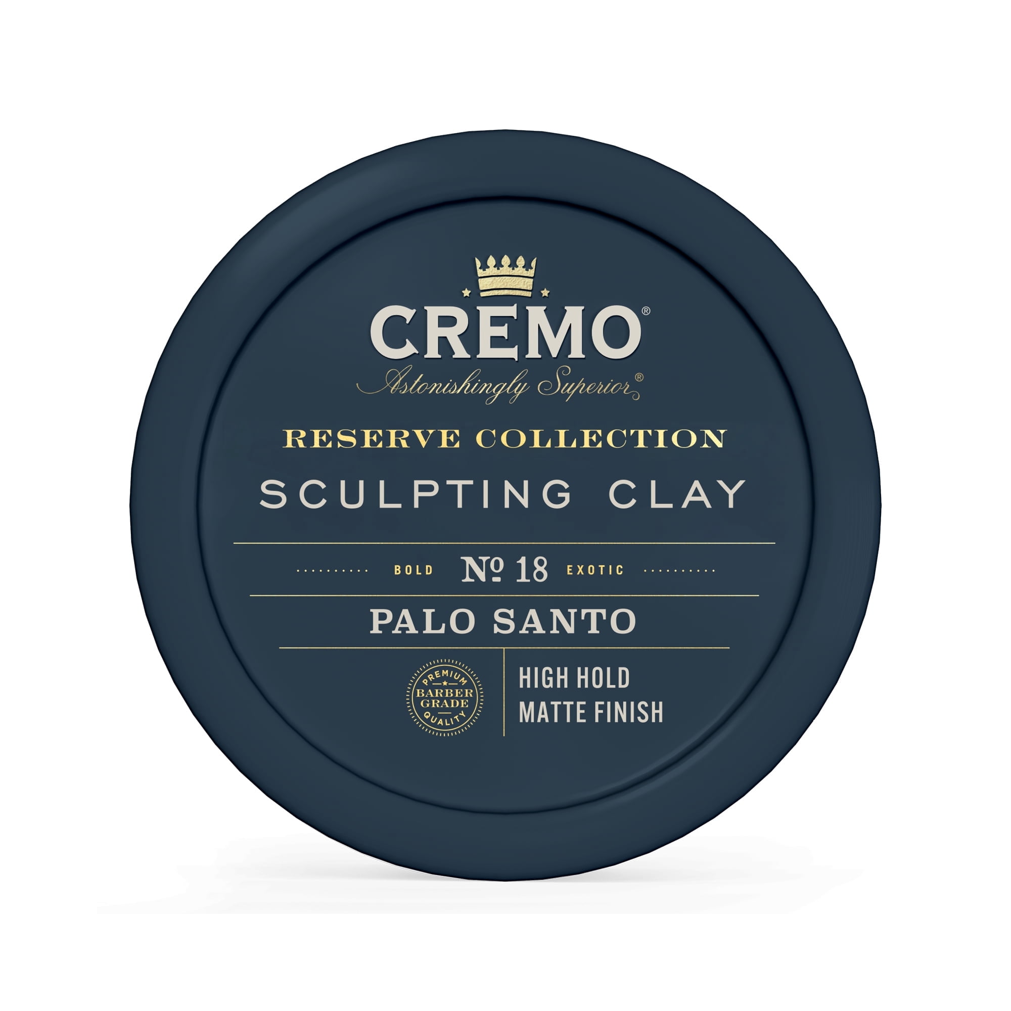Cremo Palo Santo Reserve Collection Sculpting Clay, 4oz (Pack of 1)
