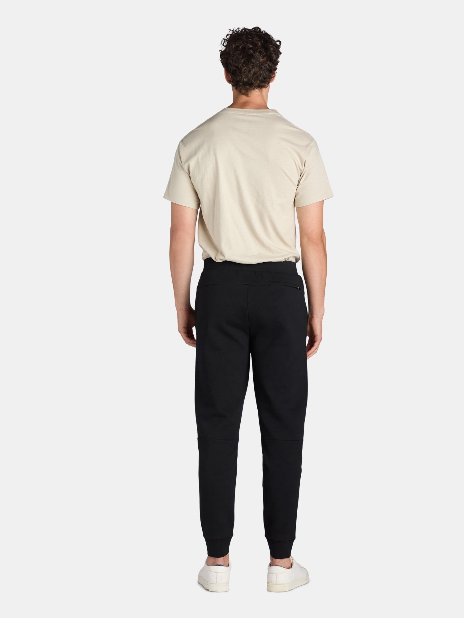 Athletic Works Men's Fusion Knit Joggers, Sizes S-3XL