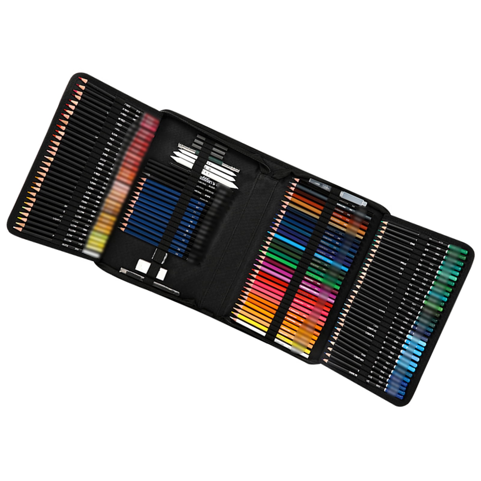 sketching pencils Kids Colors Pencils Set 182PCS Professional Art Supplies 120 Professional Oil Pencil 32 Water-color Pencils Colored Pencils Sharpener Sketch Painting Tools for Students Kids