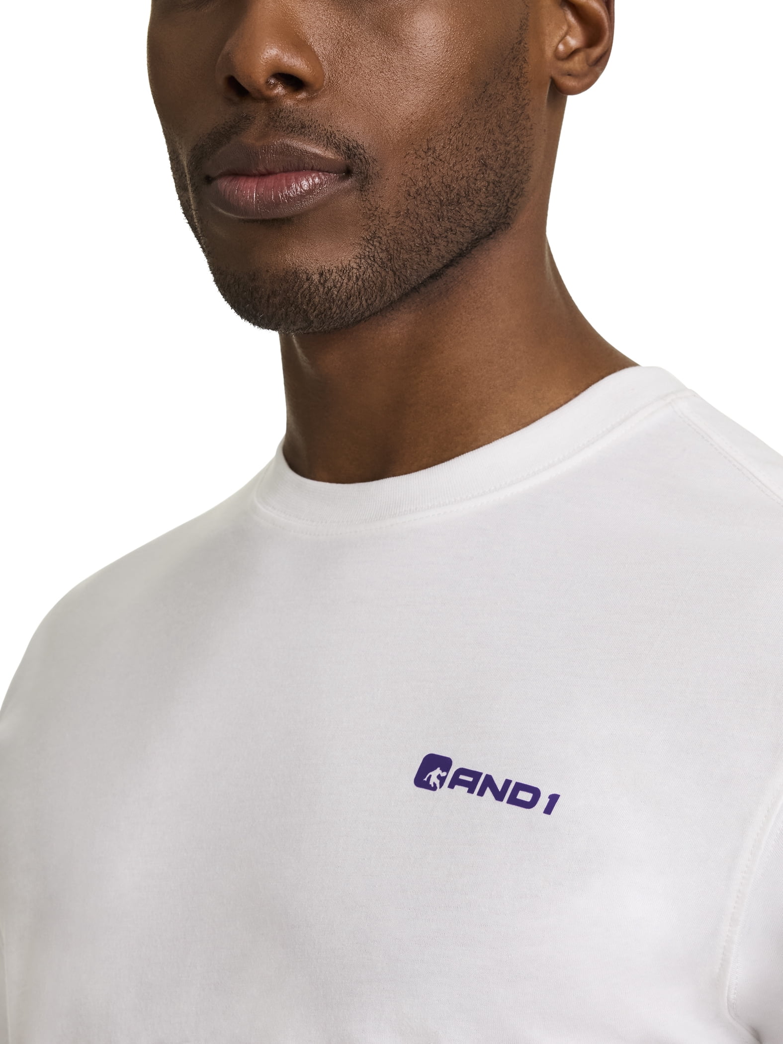 AND1 Men's and Big Men's Graphic T-Shirt, up to Size 5XL
