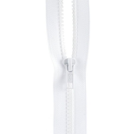 Sport Separating Zipper 26"-White