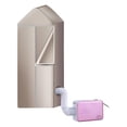 thumbnail image 1 of Secadora de ropa portátil de secado rápido, plegable, multifunción, de bajo ruido, eléctrica de 600 W para Rvs, hogar, viajes, apartamentos, Camping Violeta Sunnimix Secador doméstico, 1 of 4