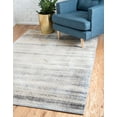 thumbnail image 2 of Unique Loom Solaris Rectangular Abstract Modern Area Rugs, Gray, 2 of 8