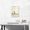 thumbnail image 2 of ARTCANVAS Zee Met Pinken 1906 Canvas Art Print by Hendrik Willem Mesdag - Size: 18" x 12" (0.75" Deep), 2 of 9