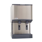 Scotsman HID312A-1 Meridian Nugget Ice & Water Dispenser, 12-Pound Capacity, Stainless Steel, 115-Volts, NSF