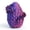 Red Mix Blue, variant on 1PC 3D Printed Dragon Egg- Rose Pink - Surprise Large Egg with Flexible Crystal Inside, Gift , Desk Executive Pet, Figurine Decor