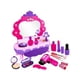thumbnail image 1 of Beauty Vanity Play Set - Kids Play Vanity Toy with Pretend Makeup Accessories Beauty Salon Play Set Christmas Birthday Gifts for Little Girl, 1 of 5