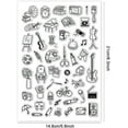 thumbnail image 2 of Sellos de silicona transparentes Life Little Things para decoración de tarjetas, álbumes de recortes y manualidades., 2 of 9