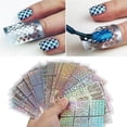 thumbnail image 4 of Seitruly 26 Sheets Nail Art Template Sticker Decoration Fingers Accessories Painting Stencil Stickers Ladies Set Templates Beginners Type3 NO3, 4 of 6