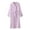 Purple, variant on VANLOFE Unisex Warm Pajamas Household Clothes Solid Bathrobe Lengthened Night-robe Man's Nightgown Hooded Robes Navy Robes Sleepwear for Woman XL