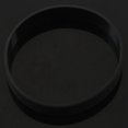 thumbnail image 5 of Fashion Silicone Rubber Elasticity Wristband Wrist Band Cuff Bracelet Bangle Black, 5 of 8