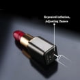 thumbnail image 5 of Mini Women's Lighter Creative Personalized Lipstick Shape Inflatable Open Flame Lighter(Random Color,No Butane), 5 of 6