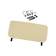 thumbnail image 5 of Cubierta del Panel del asiento del respaldo, cubierta del bolsillo trasero del asiento, componente de camión de cuero PU, Panel trasero del asiento Beige, 5 of 9