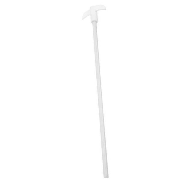 White PTFE Stirring Rod with Paddle for Laboratory Use Ensuring Even Mixing Results 7.87 Inches