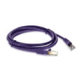 thumbnail image 3 of Addon ADD-4FCAT6S-PE 4ft Purple Cat 6 Shielded Pvc Ethernet Cable Snagless Easy Clear Boot Rj-45 M/m, 3 of 9