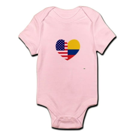 

CafePress - Colombian American Infant Body Suit - Baby Light Bodysuit