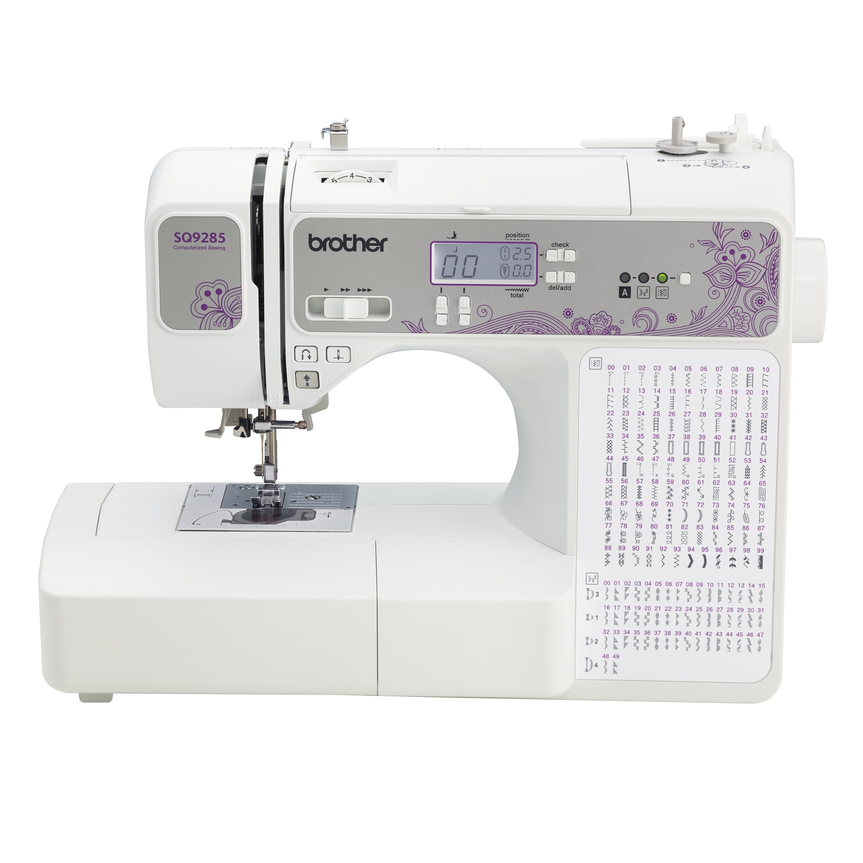 Brother Sq9285 Computerized Sewing Quilting Machine With 150
