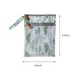 thumbnail image 4 of Baby Diaper Bag Dry&Wet Bag Nappy Organizer Pouches Waterproof with Two Zippered Pockets Reusable Stroller Hanging Bag, 4 of 7