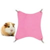 LVOERTUIG Cute Plush Warm Hammock Hanging Bed for Hamster Small Pet Cage House