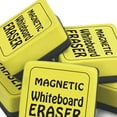 thumbnail image 4 of The Pencil Grip Magnetic Whiteboard Eraser, 2" x 2", Yellow, Pack of 12, 4 of 4