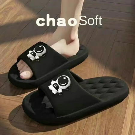 

Slippers for Women Outer Wear Super Cute Cartoon Cute Home Fashion Non-Slip Bathroom Sweet and Comfortable Sandals for Summer