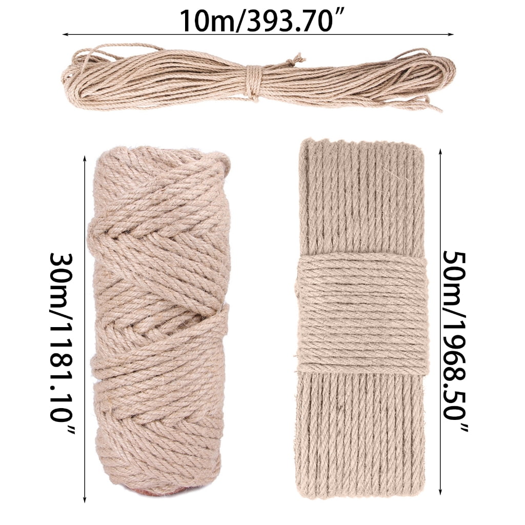 ZPAQI Cat Scratching Post Replacement Sisal Rope Handmade DIY Scratcher Repair