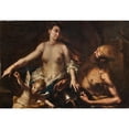 thumbnail image 3 of Alessandro Magnasco 18x14 Black Modern Framed Museum Art Print Titled - Venus in Vulcan´S Forge with Cupid Blindfolded, 3 of 5