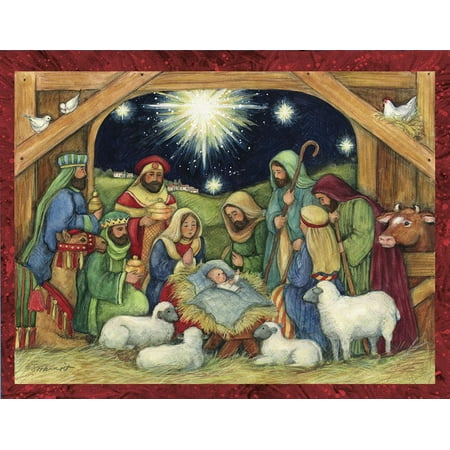 adore him christmas cards other walmart com