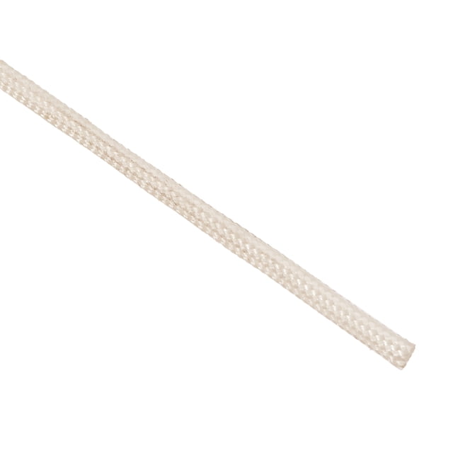Uxcell 16.4Ft-1mm Alta TEMP Aislante de Manga de Fibra de Vidrio Protectores de Cable Blanco