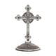 thumbnail image 5 of Figura de cruz de pie decorativa católica cristiana arte artesanía estatua de cruz para plata, 5 of 9