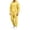 Yellow, variant on Rexolia Men's Drop Shoulder Pullover Hoodie and Jogger Set with Kangaroo Pocket Relaxed Black L